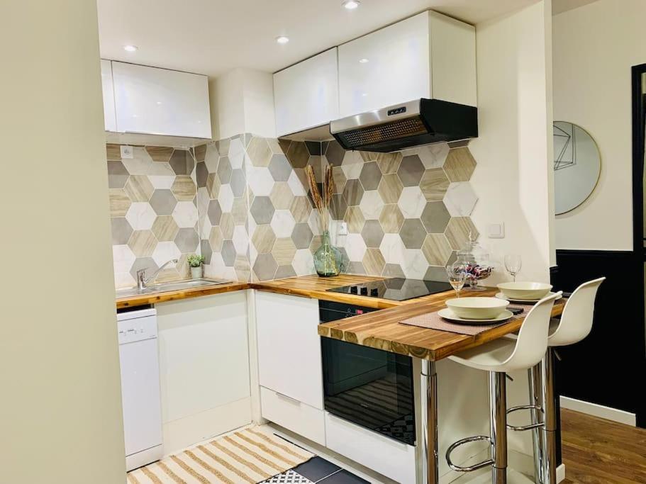Appartement T2 Ideal Pour Familles Ou Sejour D Affaire Argenteuil Ngoại thất bức ảnh